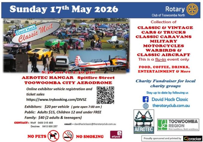 David Hack Toowoomba 17 May 26