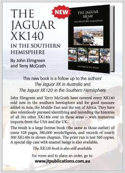 The Jaguar XK140 in the Southern Hemisphere