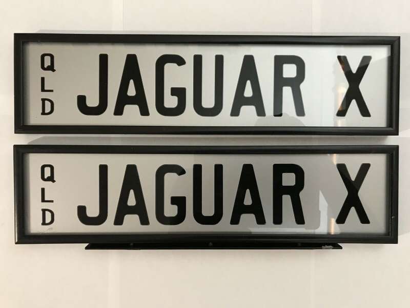JAGUAR X Type Number Plates (QLD)