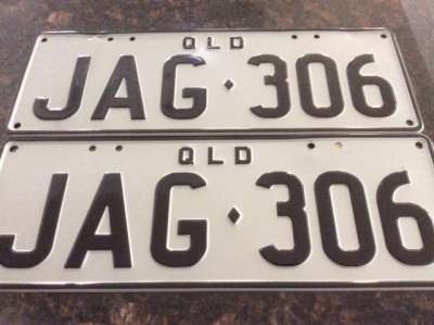 Jag Personal Qld Number Plates