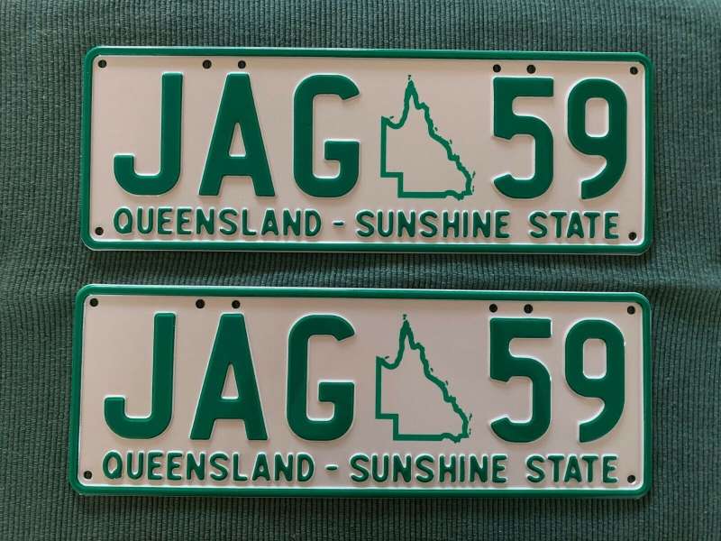 1959 Jaguar Plates for Sale