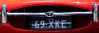 EOI E type number plates &amp; roll cage.