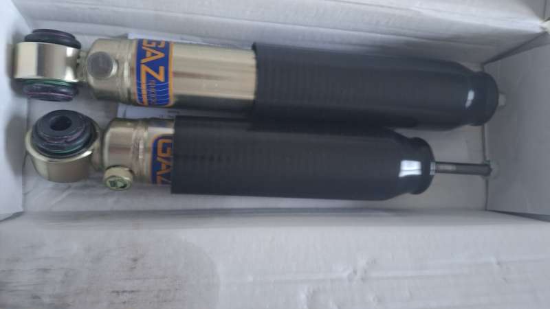 PAIR OF GAZ ADJUSTABLE LATE XJ/XK REAR SHOCKS